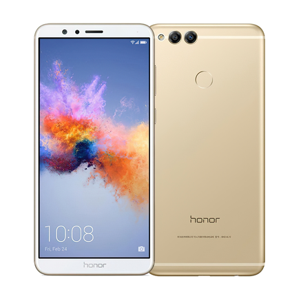 Фото Смартфон Honor 7X б/у (3/32 Золотой, хорошее)