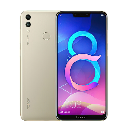 Фото Смартфон Honor 8C б/у (4/32 Золотой, хорошее)