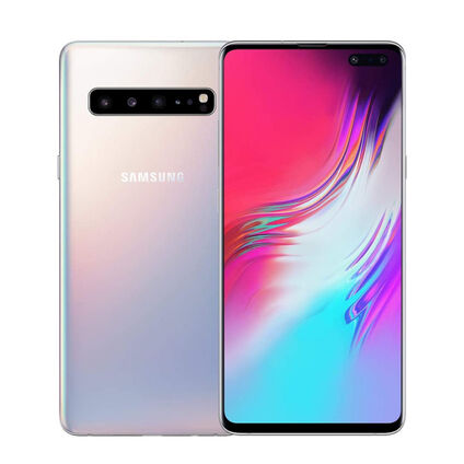 Фото Смартфон Samsung Galaxy S10 5G б/у (8/512 Серебристый, хорошее состояние)