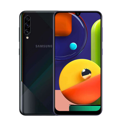 Фото Смартфон Samsung Galaxy A50s б/у (6/128 Черный, отличное состояние)