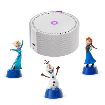 Фото Умная колонка Яндекс Станция Мини (Белая + 3 игрушки)