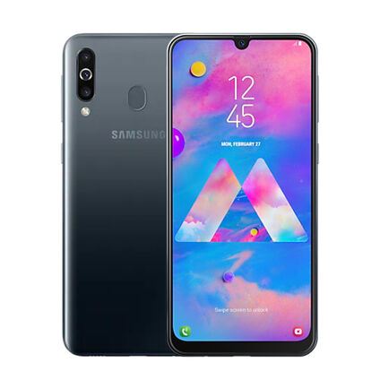 Фото Смартфон Samsung Galaxy M30 б/у (4/64 Черный, отличное состояние)