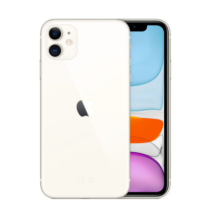 Фото Смартфон Apple iPhone 11 б/у (128 Белый, отличное)