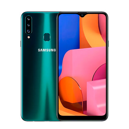 Фото Смартфон Samsung Galaxy A20s б/у (3/32 Зеленый, хорошее состояние)