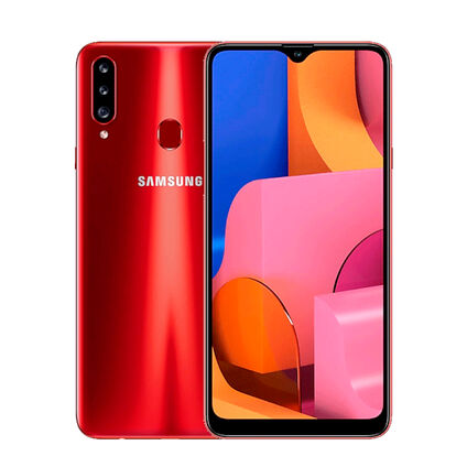 Фото Смартфон Samsung Galaxy A20s б/у (3/32 Красный, хорошее состояние)