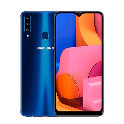 Фото Смартфон Samsung Galaxy A20s б/у (3/32 Синий, хорошее состояние)