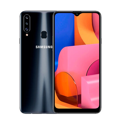 Фото Смартфон Samsung Galaxy A20s б/у (4/64 Черный, отличное состояние)