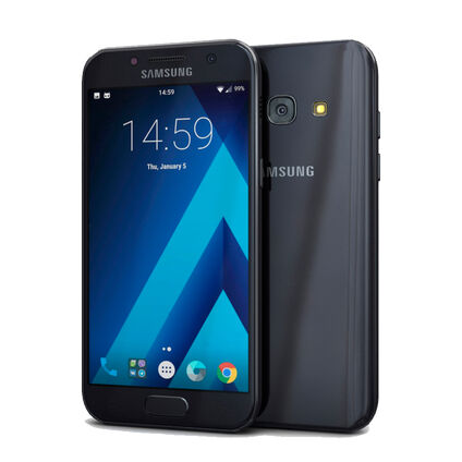 Фото Смартфон Samsung Galaxy A3 б/у (2/16 Черный, хорошее состояние) 