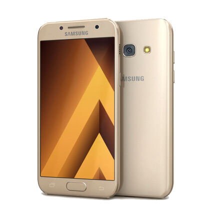 Фото Смартфон Samsung Galaxy A3 б/у (2/16 Золотой, хорошее состояние) 