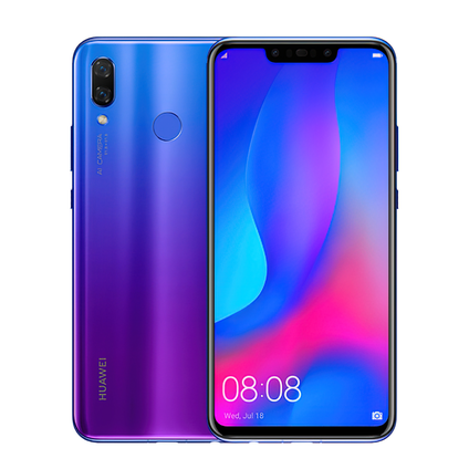 Фото Смартфон Huawei Nova 3 б/у (6/128 Фиолетовый, хорошее)