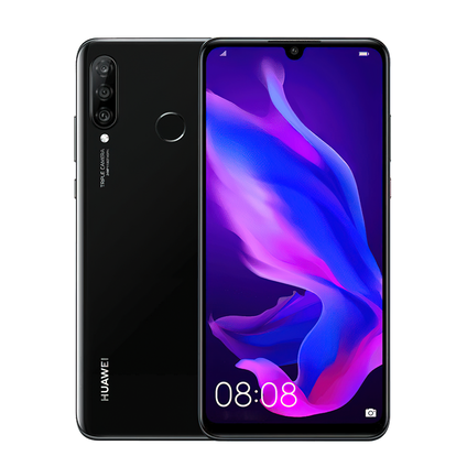 Фото Смартфон Huawei Nova 4e б/у (4/128 Черный, хорошее)