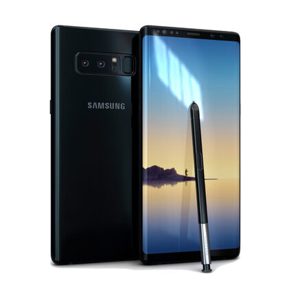 Фото Смартфон Samsung Galaxy Note8 б/у (6/128 Черный, отличное состояние)