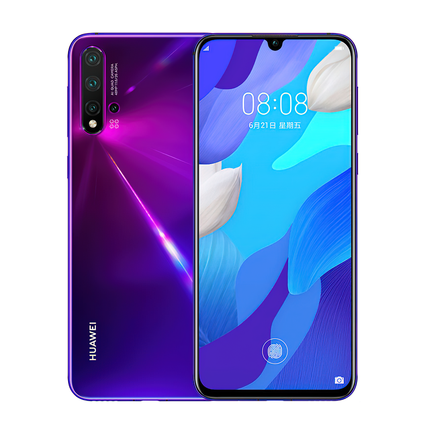 Фото Смартфон Huawei Nova 5 Pro б/у (8/128 Фиолетовый, отличное)