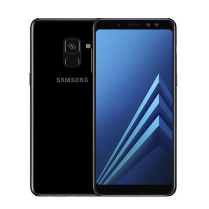 Фото Смартфон Samsung Galaxy A8 Plus б/у (4/32 Черный, хорошее состояние)