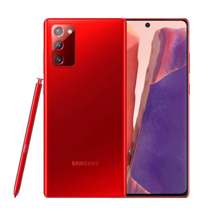 Фото Смартфон Samsung Galaxy Note 20 5G б/у (8/128 Красный, отличное состояние)