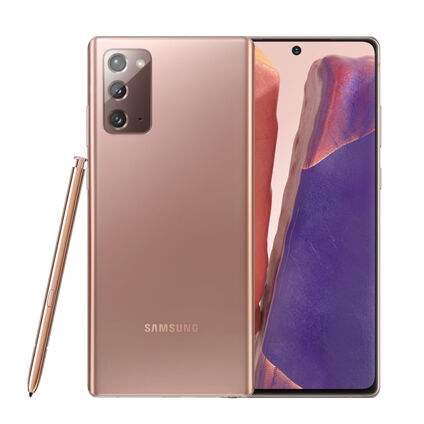 Фото Смартфон Samsung Galaxy Note 20 5G б/у (8/128 Бронзовый, хорошее состояние)