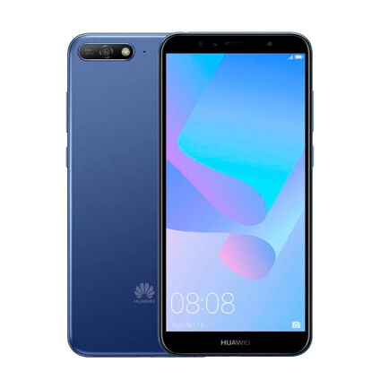Фото Смартфон Huawei Y6 2018 б/у (2/16 Синий, отличное состояние)