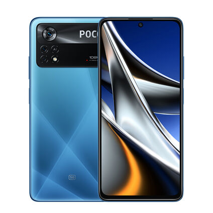 Фото Смартфон POCO X4 Pro 5G б/у (6/128 Синий, отличное)