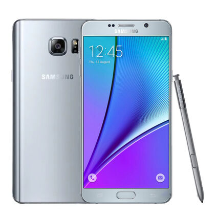 Фото Смартфон Samsung Galaxy Note 5 б/у (4/32 Серебристый, хорошее состояние)
