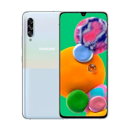 Фото Смартфон Samsung Galaxy A90 б/у (8/128 Белый, отличное состояние)