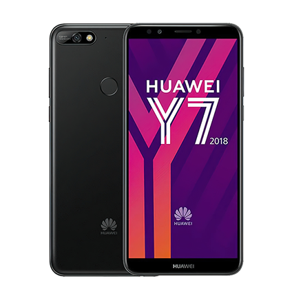 Фото Смартфон Huawei Y7 2018 б/у (2/16 Черный, отличное)