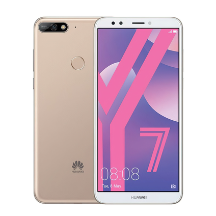 Фото Смартфон Huawei Y7 2018 б/у (2/16 Золотой, хорошее)