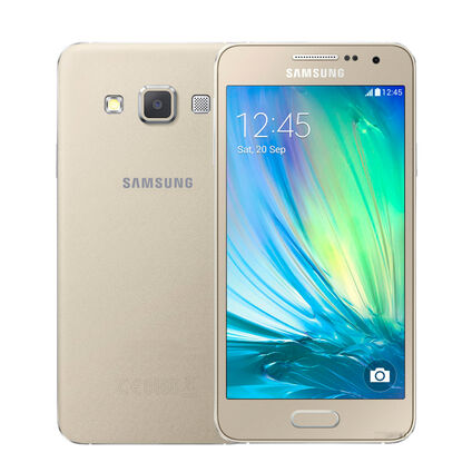 Фото Смартфон Samsung Galaxy A3 Duos б/у (1/16 Золотой, хорошее состояние)