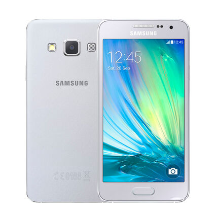 Фото Смартфон Samsung Galaxy A3 Duos б/у (1/16 Серебристый, отличное состояние)