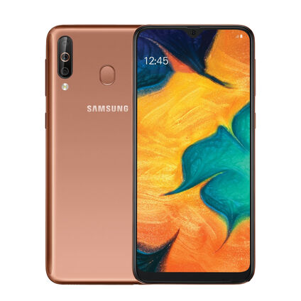 Фото Смартфон Samsung Galaxy A40s б/у (6/64 Золотой, хорошее состояние)