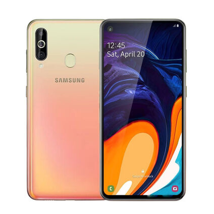 Фото Смартфон Samsung Galaxy A60 б/у (6/128 Оранжевый, отличное состояние)