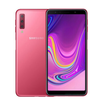 Фото Смартфон Samsung Galaxy A7 2018 б/у (4/64 Розовый, хорошее состояние)