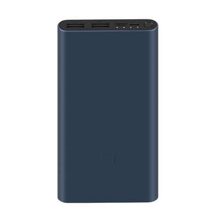 Фото Портативное зарядное устройство Xiaomi Mi Power Bank 3 10000 мАч (Черный)
