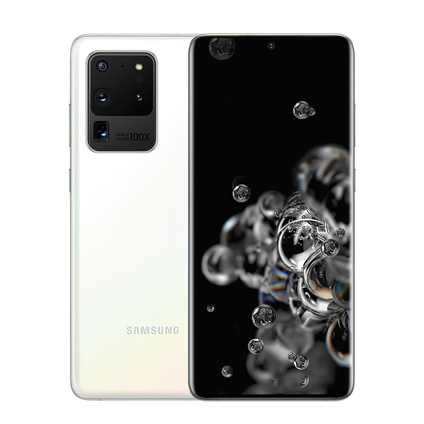 Фото Смартфон Samsung Galaxy S20 Ultra б/у (12/256 Белый, хорошее)