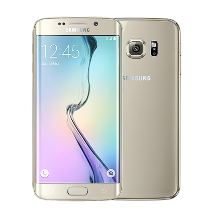 Фото Смартфон Samsung Galaxy S6 Edge б/у (3/32 Золотой, хорошее)