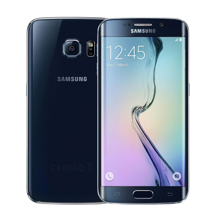 Фото Смартфон Samsung Galaxy S6 Edge б/у (3/32 Черный, хорошее)