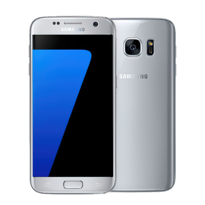 Фото Смартфон Samsung Galaxy S7 б/у (4/32 Серебристый, отличное)