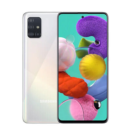 Фото Смартфон Samsung Galaxy A51 б/у (4/128 Белый, отличное состояние)