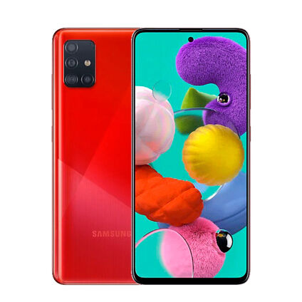 Фото Смартфон Samsung Galaxy A51 б/у (4/64 Красный, хорошее состояние)