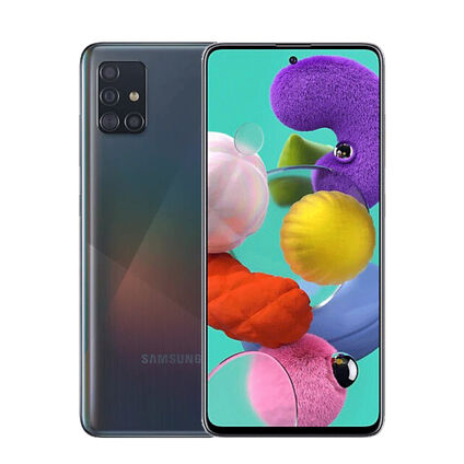 Фото Смартфон Samsung Galaxy A51 б/у (4/128 Черный, отличное состояние)
