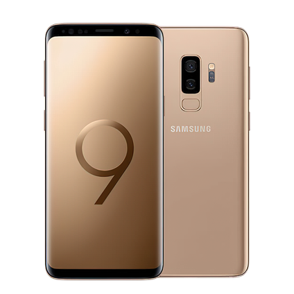 Фото Смартфон Samsung Galaxy S9 Plus б/у (6/64 Золотой, хорошее)