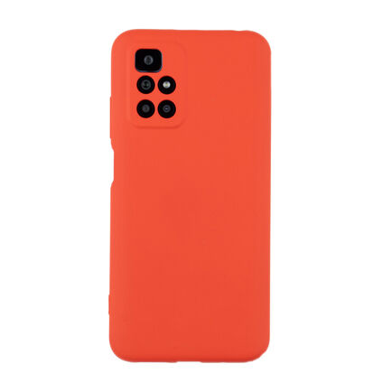 Фото Чехол для Xiaomi Redmi 10 бампер AT Silicone Case (красный)