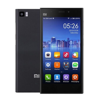 Фото Смартфон Xiaomi Mi 3 б/у (3/16 Черный, Отличное)