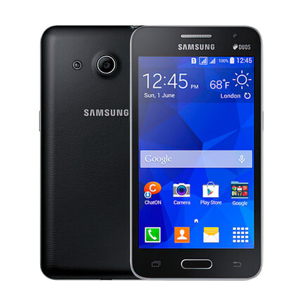 Фото Смартфон Samsung Galaxy Core 2 б/у (768/4 Черный, отличное состояние)