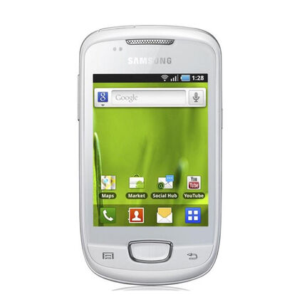 Фото Смартфон Samsung S5570 Galaxy Mini б/у (0.2/.0.2 Белый, Отличное)