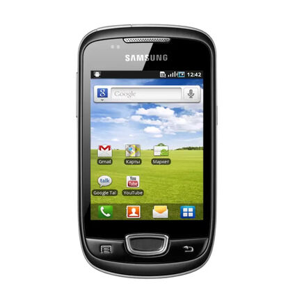 Фото Смартфон Samsung S5570 Galaxy Mini б/у (0.2/.0.2 Черный, Хорошее)