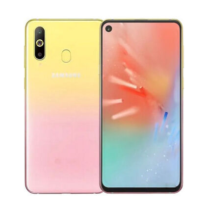 Фото Смартфон Samsung Galaxy A8s б/у (6/128 Желтый, отличное состояние)