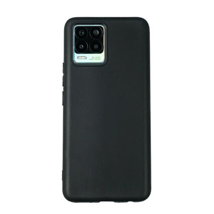 Фото Чехол для Realme 8 бампер АТ Soft touch (Черный)