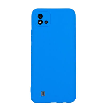 Фото Чехол для Realme C11 2021 бампер АТ Soft touch (голубой)