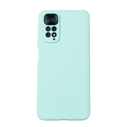Фото Чехол для Xiaomi Redmi Note 11/11S бампер АТ Silicone Case (Мята)