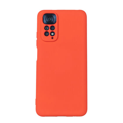Фото Чехол для Xiaomi Redmi Note 11/11S бампер АТ Silicone Case (Красный)